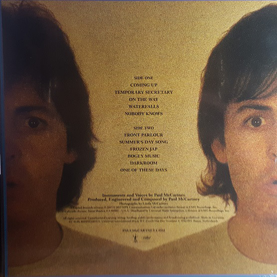 Виниловая пластинка Paul McCartney - McCartney II - рис.1