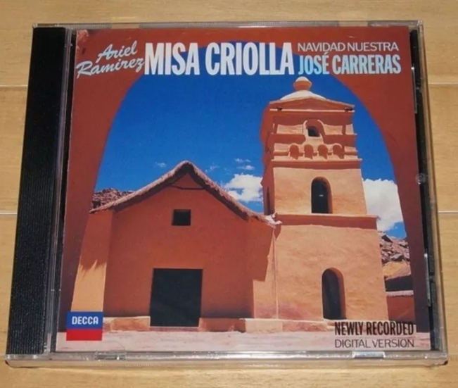 CD-диск Ariel Ramirez - Jose Carreras - Misa Criolla Navidad Nuestra SACD - рис.1