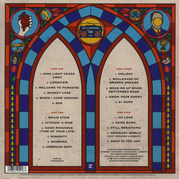 Виниловая пластинка Green Day - Greatest Hits: God's Favorite Band - рис.2