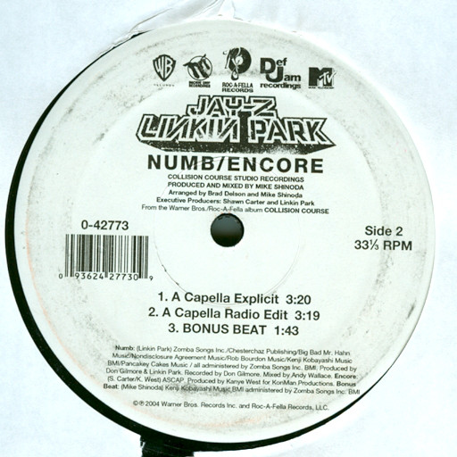 Виниловая пластинка JAY-Z & LINKIN PARK NUMBENCORE LP - рис.1