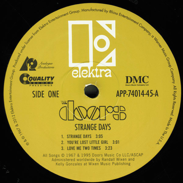 Виниловая пластинка The Doors - Strange Days - 2LP - рис.4