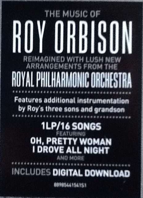 Виниловая пластинка Roy Orbison; Royal Philharmonic Orchestra - A Love So Beautiful - рис.3