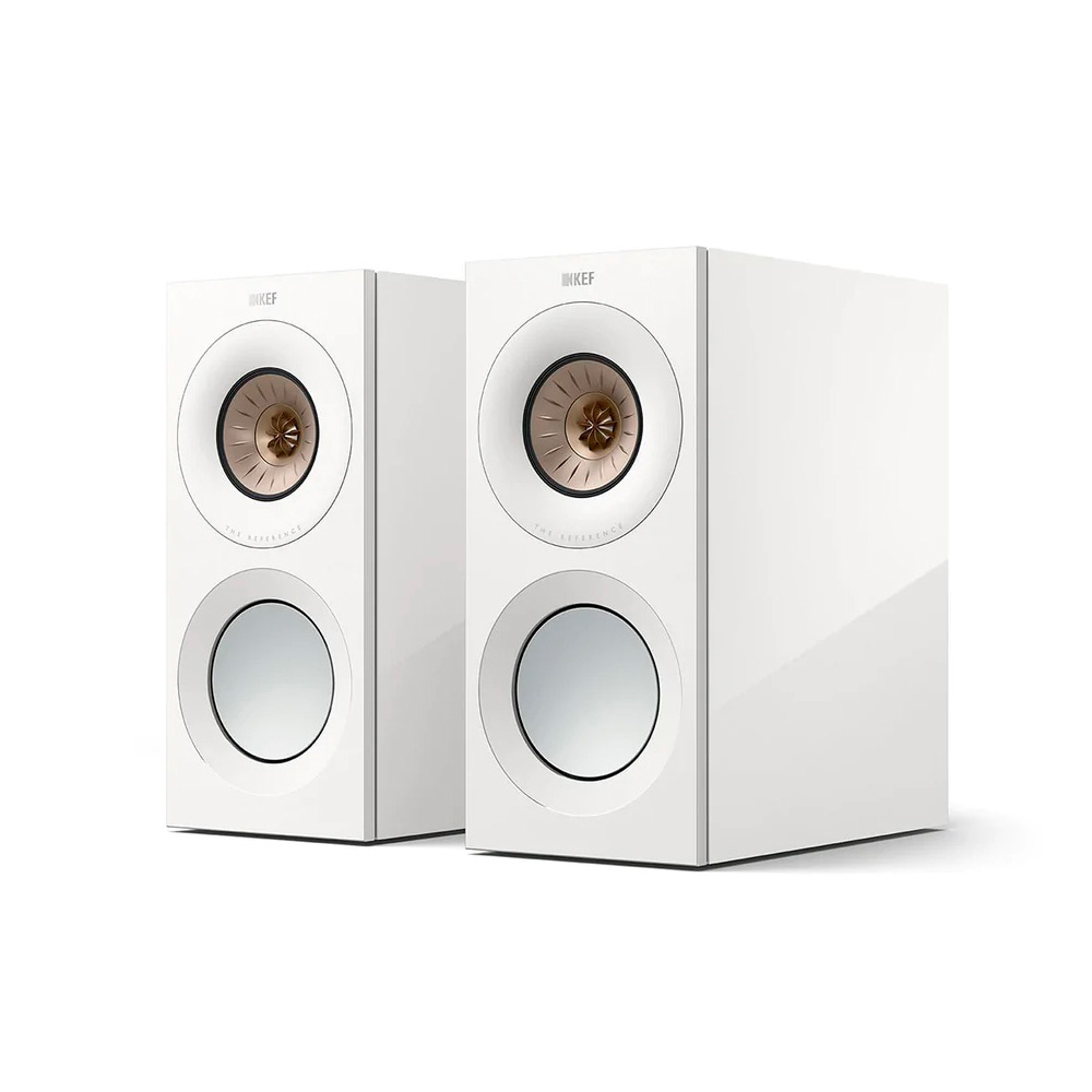 

Полочная акустика KEF, Белый, Reference 1 Meta High Gloss White/Champagne