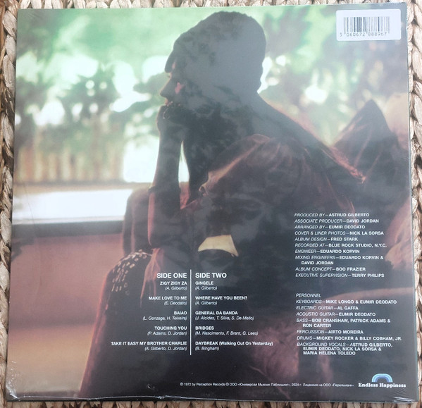 Виниловая пластинка Astrud Gilberto – Now - LP - рис.1
