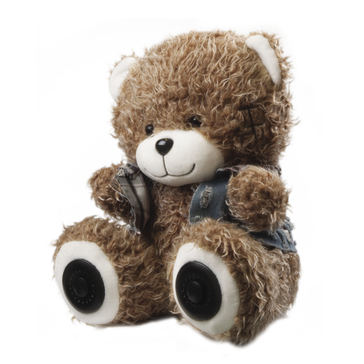 Портативная колонка Ritmix ST-250 Bear BT Brown - рис.0