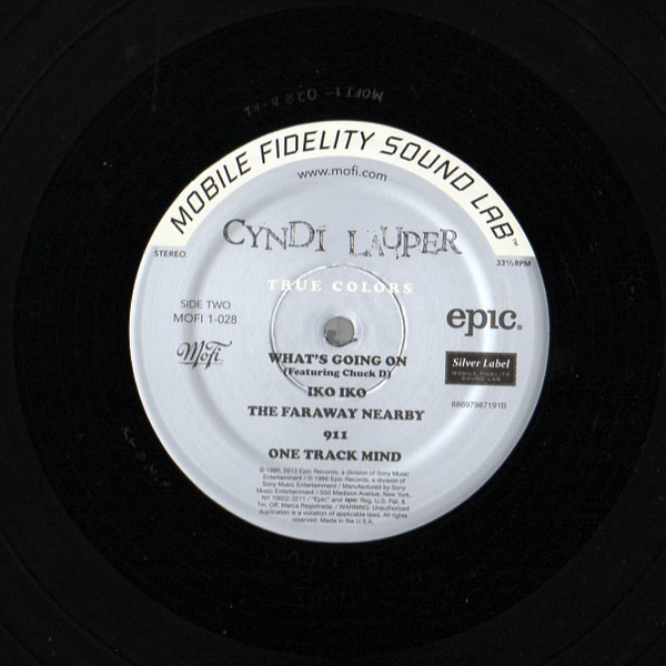 Виниловая пластинка Cyndi Lauper ‎– True Colors LP - рис.2