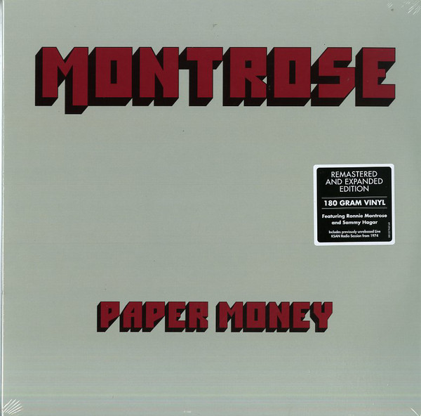 Виниловая пластинка Montrose - Paper Money - рис.0