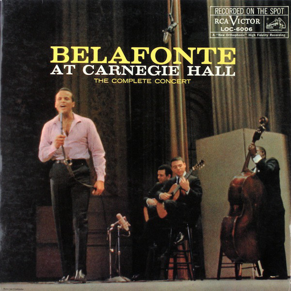 Виниловая пластинка HARRY BELAFONTE BELAFONTE AT CARNEGIE HALL 2LP - рис.0