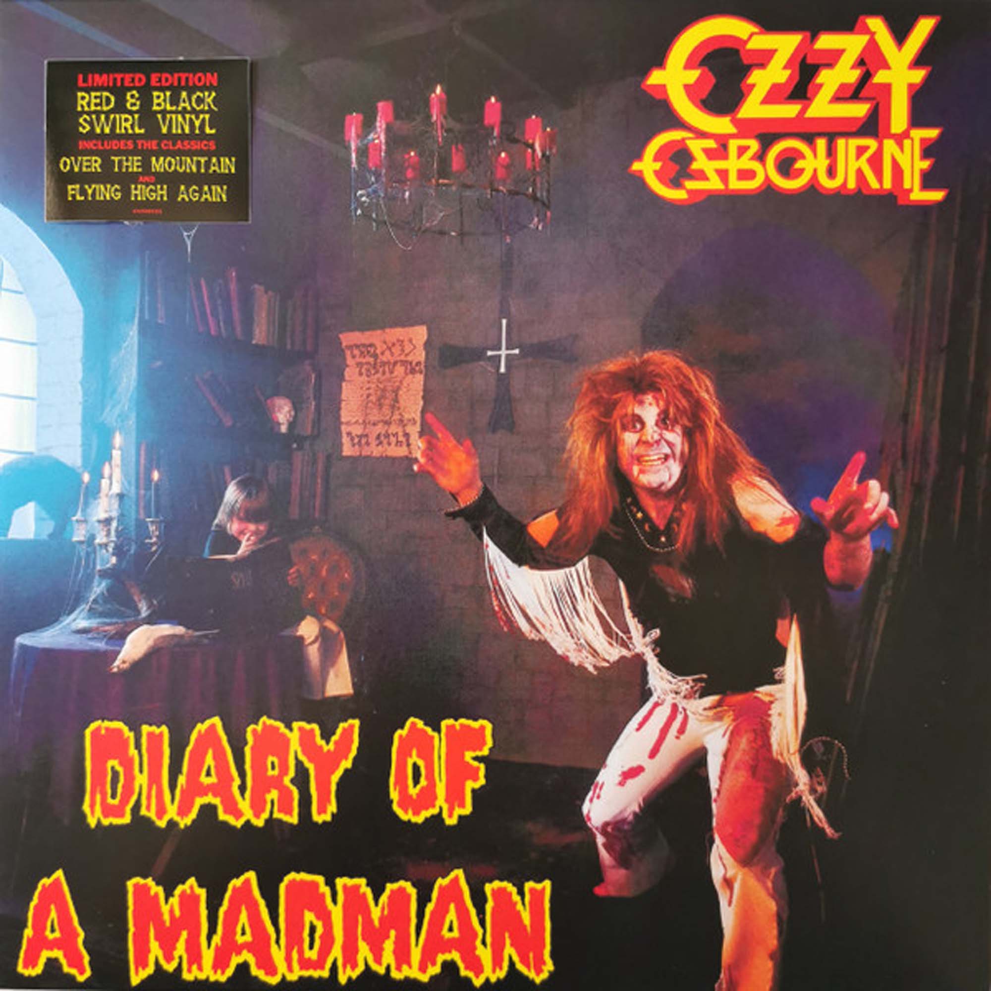 

Пластинка Ozzy Osbourne, - Diary Of A Madman - (40th Anniversary) - Red & Black swirl LP