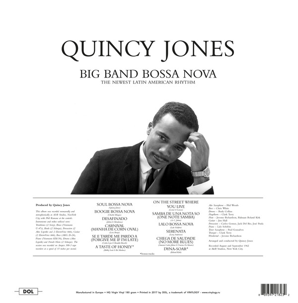 Виниловая пластинка Quincy Jones - Big Band Bossa Nova - рис.1