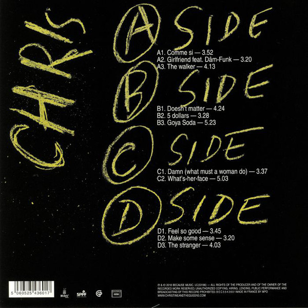 Виниловая пластинка Christine And The Queens – Chris 2LP+CD - рис.1