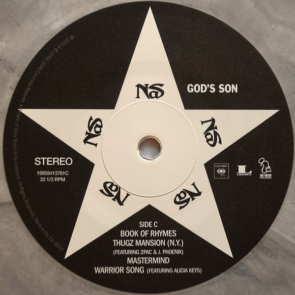 Виниловая пластинка Nas - God's Son (coloured) - 2LP - рис.8