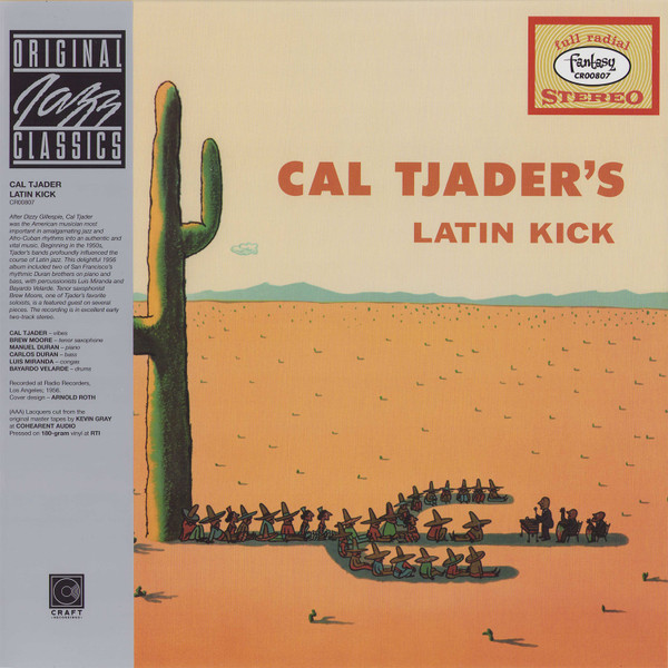 Виниловая пластинка Cal Tjader – Latin Kick - Analogue, Original Jazz Classics LP - рис.0