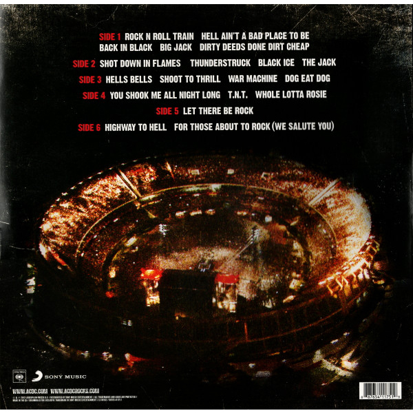 Виниловая пластинка AC/DC LIVE AT RIVER PLATE - рис.1