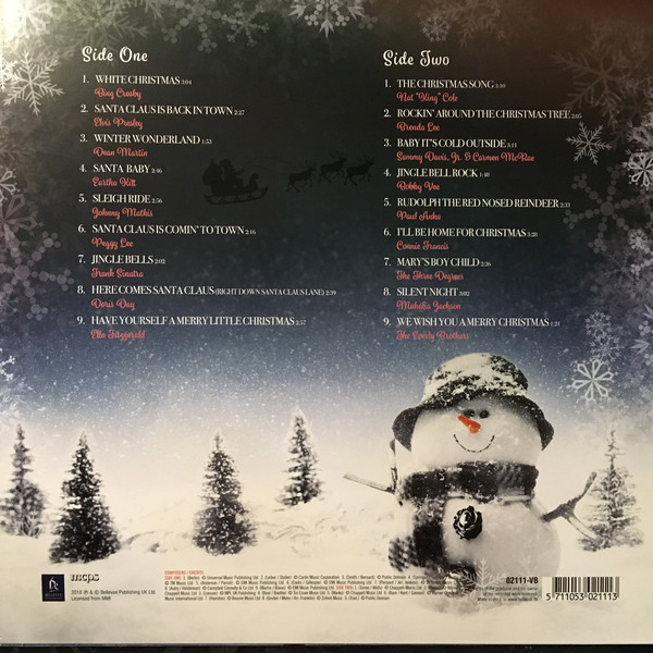 Виниловая пластинка V A - Christmas Hits LP - рис.1