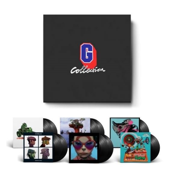 Бокс-сет Gorillaz - G Collection (Box Set) 10LP - рис.1