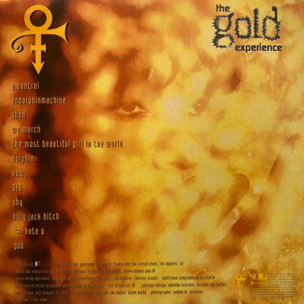 Виниловая пластинка The Artist (Formerly Known As Prince) – The Gold Experience - 2LP - рис.2