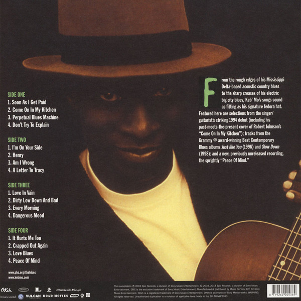 Виниловая пластинка Keb' Mo' - Martin Scorsese Presents The Blues - рис.1