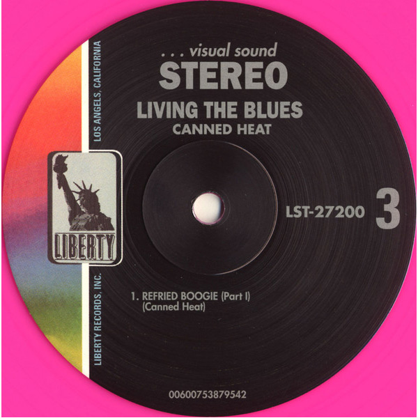 Виниловая пластинка Canned Heat - Living The Blues (coloured) LP - рис.2