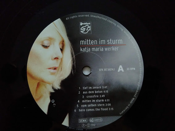 Пластинка Stockfisch Records Katja Werker - Mitten Im Sturm LP - фото 5