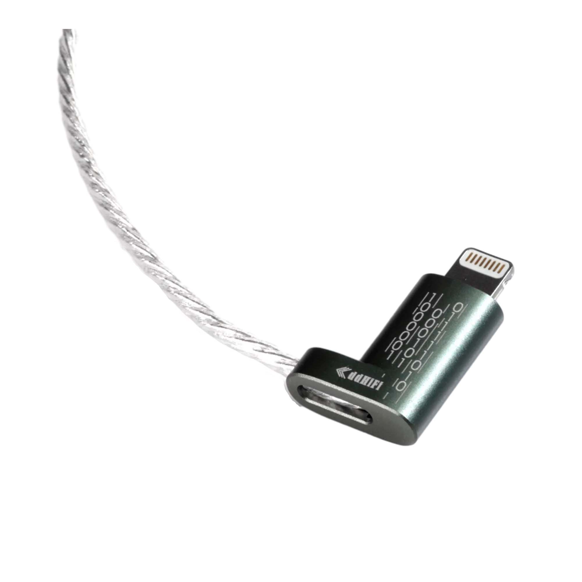 Кабель ddHiFi MFi06 Lightning - USB-C 80mm - фото 4