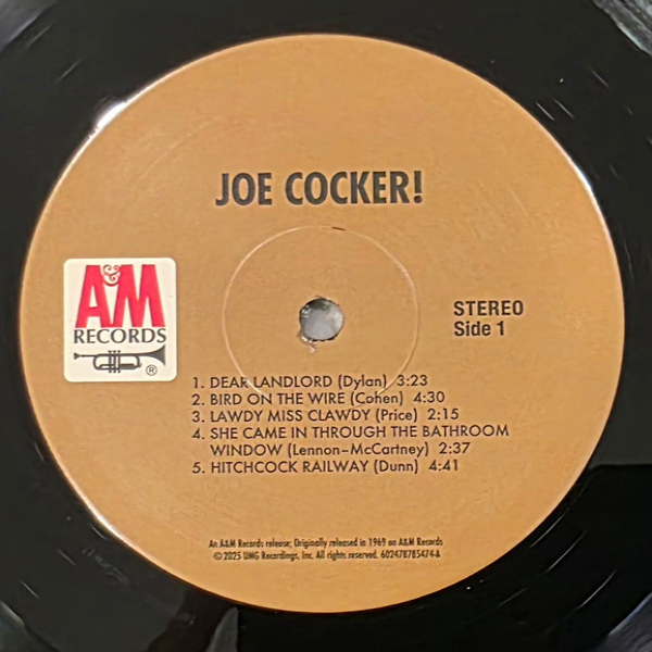 Виниловая пластинка Joe Cocker - Joe Cocker! LP - рис.2