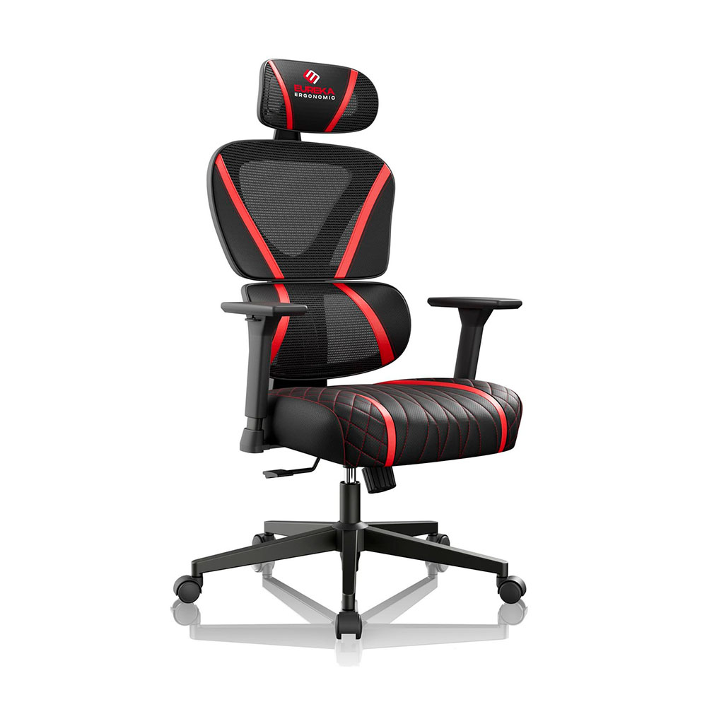 Компьютерное кресло EUREKA Norn Red - фото 2