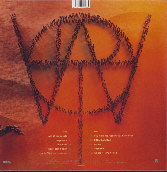 Виниловая пластинка Muse – Will Of The People Black LP - рис.3