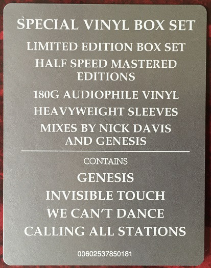 Виниловая пластинка Genesis - 1983 - 1998 - рис.2