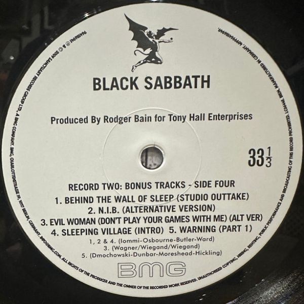 Виниловая пластинка Black Sabbath – Black Sabbath (Deluxe) - 2LP - рис.6