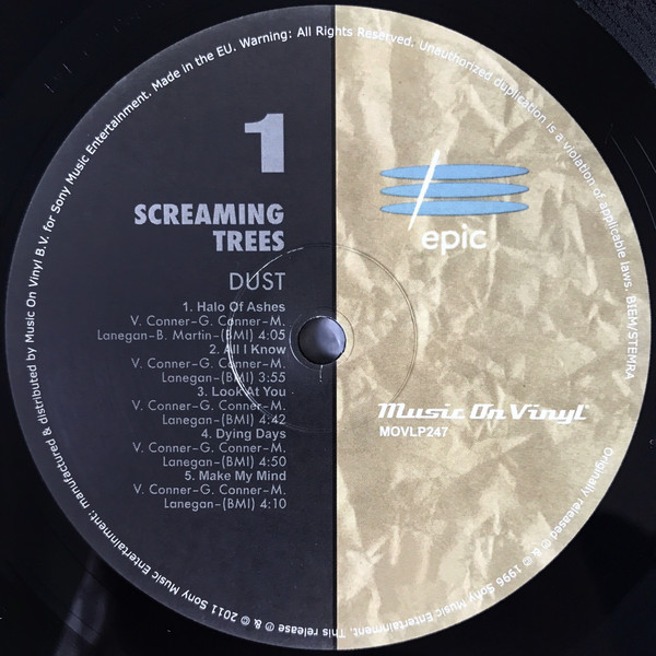 Виниловая пластинка Screaming Trees - Dust - рис.2