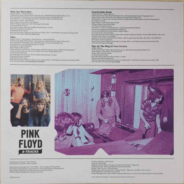 Виниловая пластинка Pink Floyd - 8-Tracks LP - рис.3