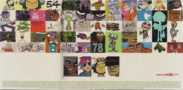Виниловая пластинка Gorillaz - Gorillaz (2001) - 2LP - рис.1