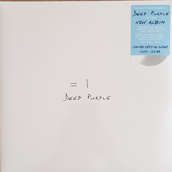 Виниловая пластинка Deep Purple – = 1 - Coloured Crystal Clear - 2LP - рис.0