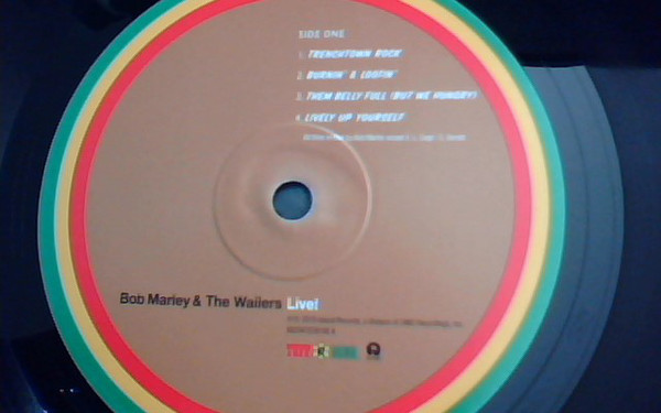 Виниловая пластинка Bob Marley & The Wailers - Live! - рис.2