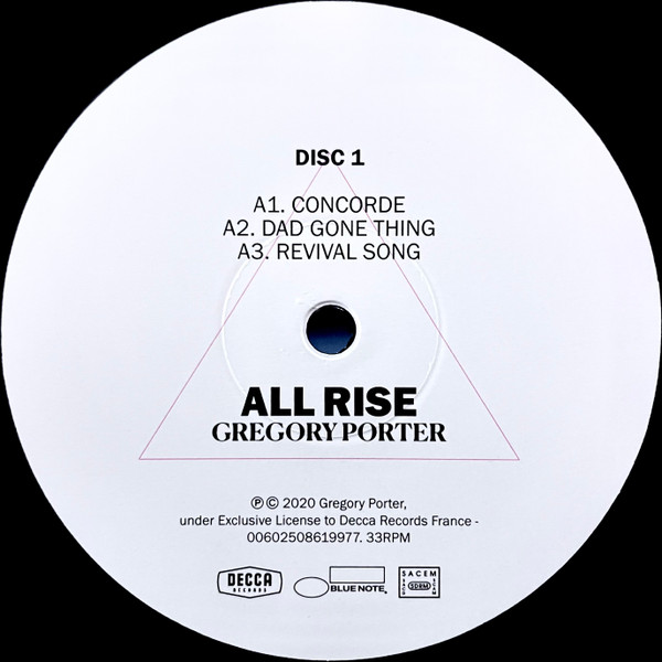 Виниловая пластинка Gregory Porter – All Rise 2LP - рис.2