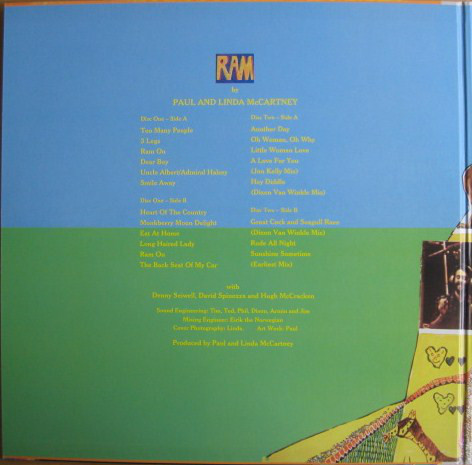 Виниловая пластинка Paul & Linda McCartney - Ram - рис.3