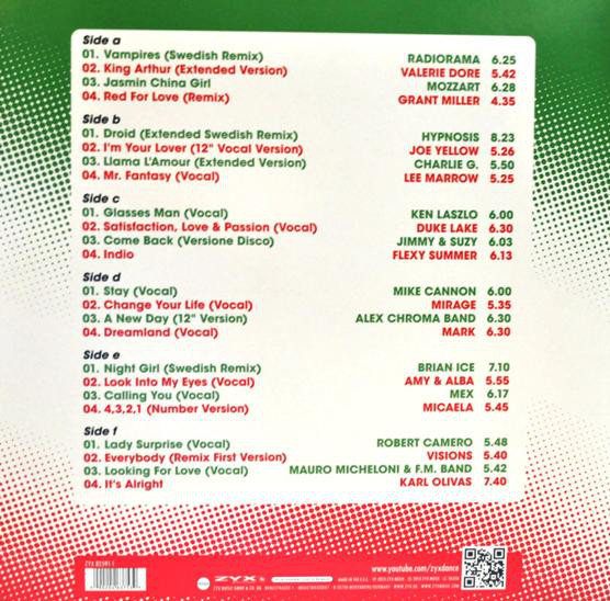 Виниловая пластинка Various - ZYX Italo Disco Collection - рис.2
