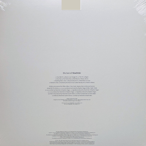 Виниловая пластинка New Order - (The Best Of) NewOrder (Blue) - 2LP - рис.1