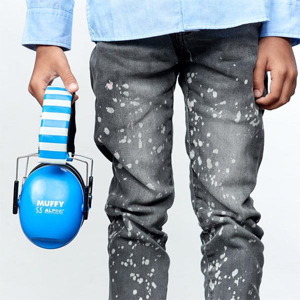 Детские противошумные наушники Alpine Muffy Blue - рис.7