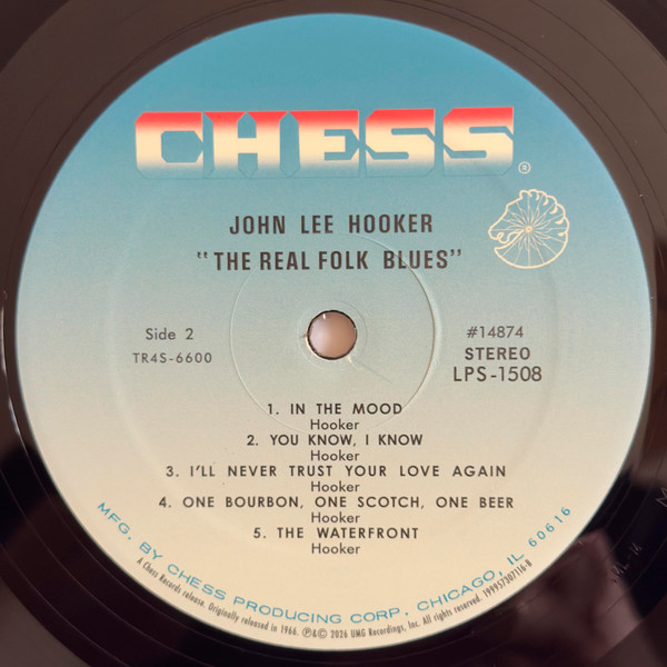 Виниловая пластинка John Lee Hooker - The Real Folk Blues (Analogue) LP - рис.6