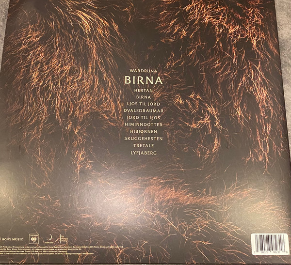 Виниловая пластинка Wardruna – Birna - Amber 2LP - рис.1