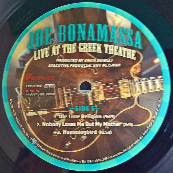 Виниловая пластинка Joe Bonamassa – Live At The Greek Theatre 3 LP - рис.6