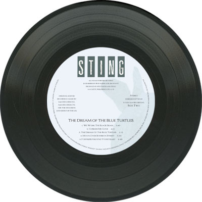 Виниловая пластинка Sting - The Dream Of The Blue Turtles - рис.2