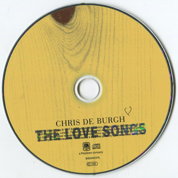 CD-диск Chris de Burgh - The Love Songs - рис.2