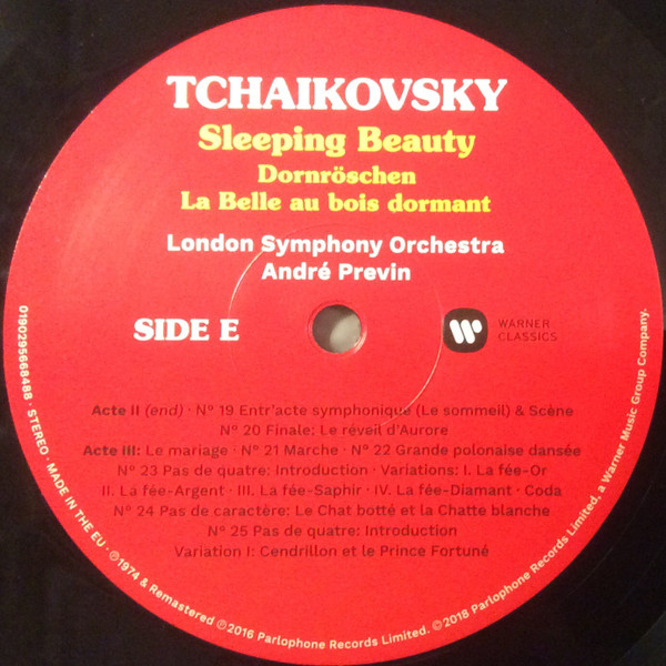 Виниловая пластинка Andre Previn, London Symphony Orchestra - Tchaikovsky - The Sleeping Beauty - 3LP - рис.12