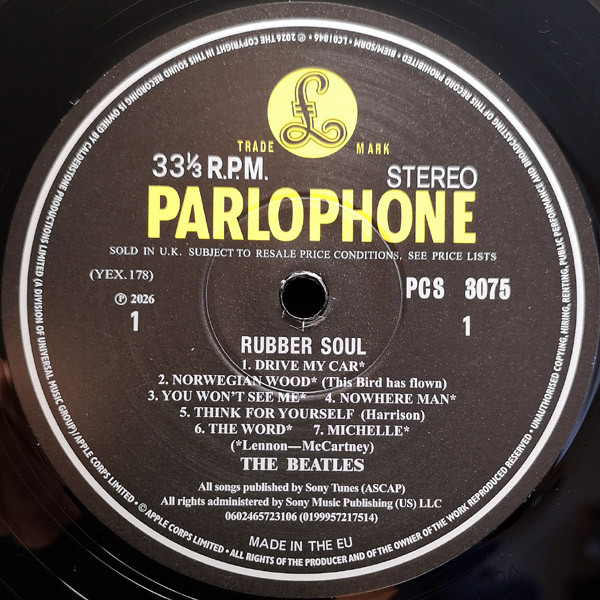 Виниловая пластинка The Beatles - Rubber Soul (Deluxe) - 2LP - рис.3