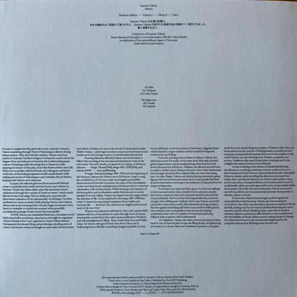 Бокс-сет Susumu Yokota – Volume 1 - Albums 1-7 (Skintone Edition, Box-set) LP - рис.20