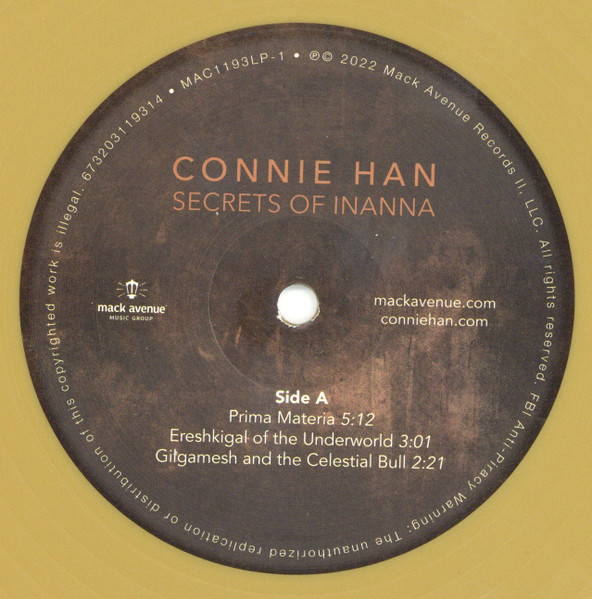 Виниловая пластинка Connie Han – Secrets Of Inanna - Yellow Gold 2LP - рис.2