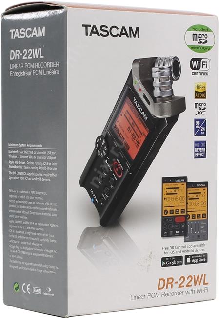 Диктофон TASCAM DR-22WL - рис.8